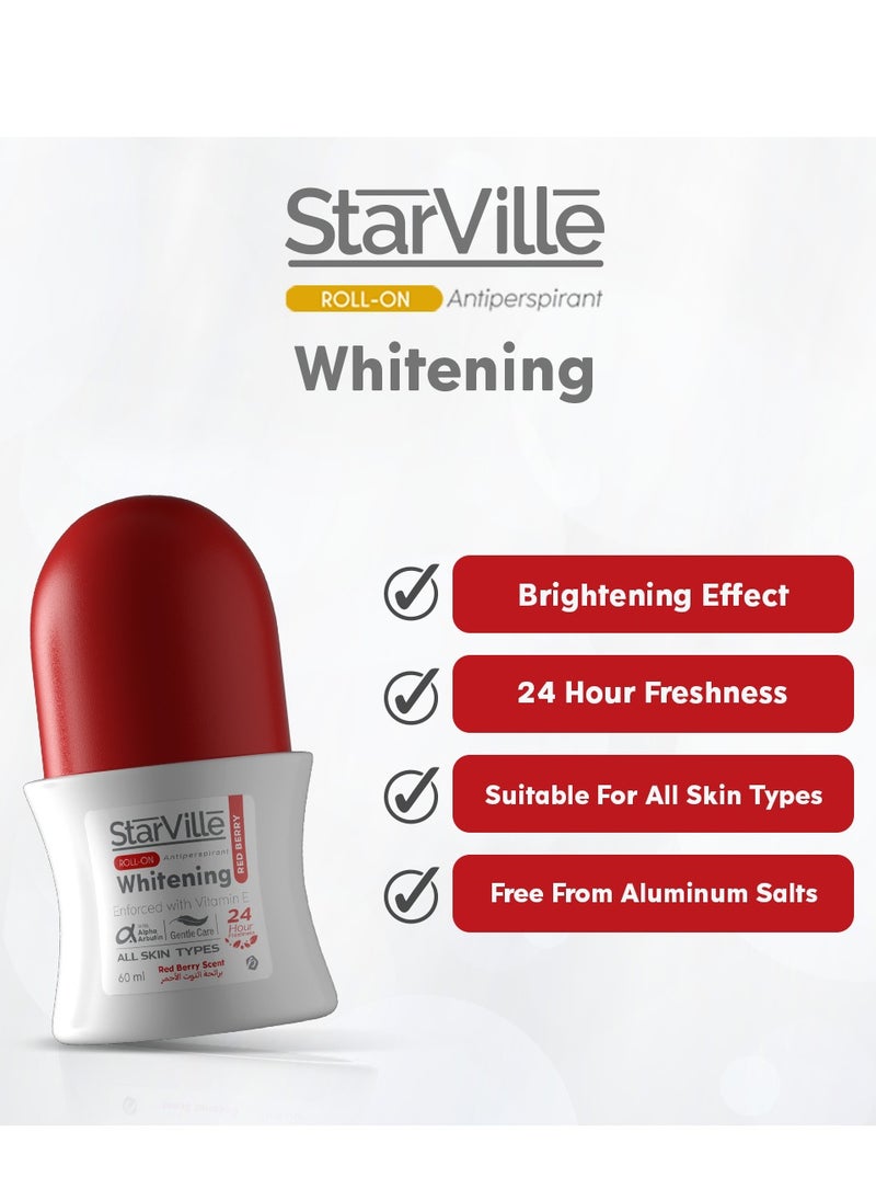 starville Starville Whitening Roll on Redberry 60 ml  - Image 4
