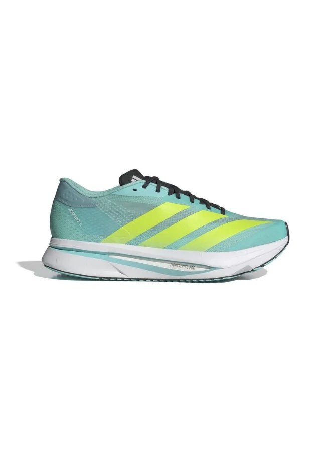 adidas أديداس أديزيرو  للرجال - حذاء جري باللون الفيروزي