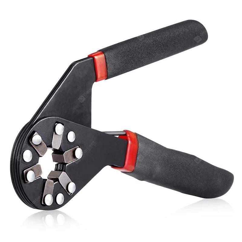 kunya Hexagon Universal Wrench MultiFunction Adjustable Bionic Plier Spanner Repair Hand Tool 8 Inches Single Sided Bionic Wrench - Image 1