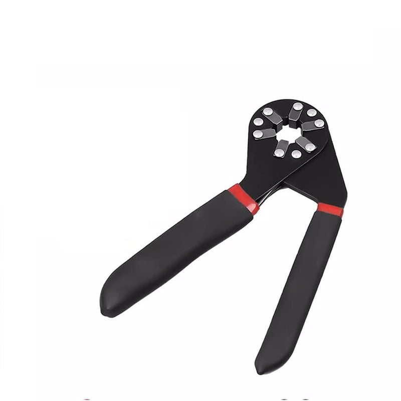 kunya Hexagon Universal Wrench MultiFunction Adjustable Bionic Plier Spanner Repair Hand Tool 8 Inches Single Sided Bionic Wrench - Image 4