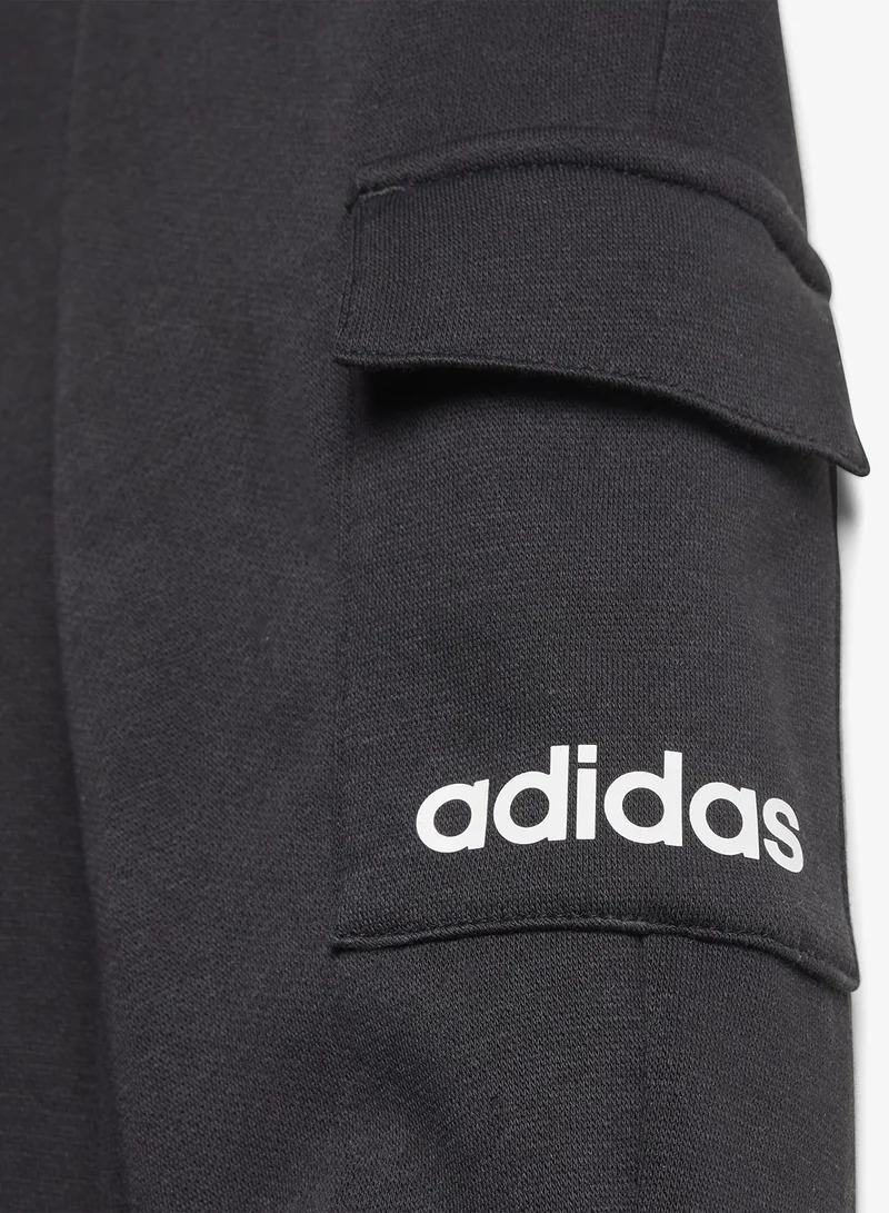 Adidas BLACK/WHITE Infant Essential Joggers Set  | Best Price UAE