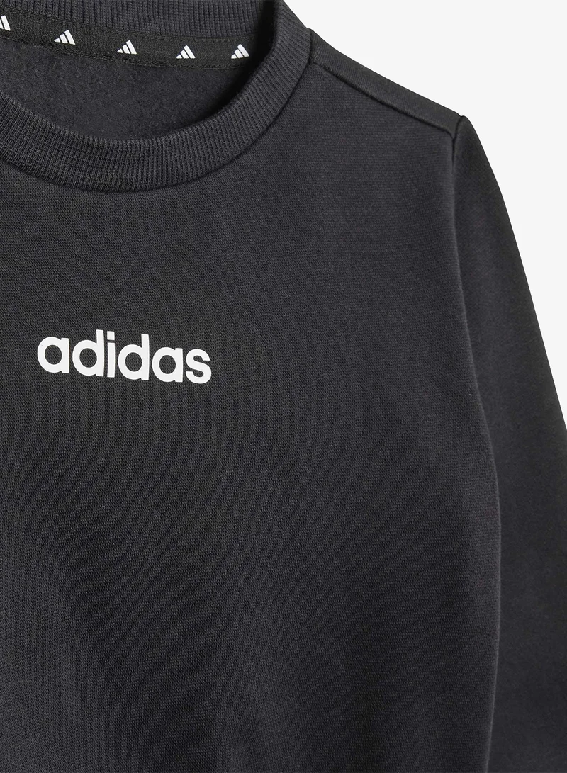 Adidas BLACK/WHITE Infant Essential Joggers Set  | Best Price UAE