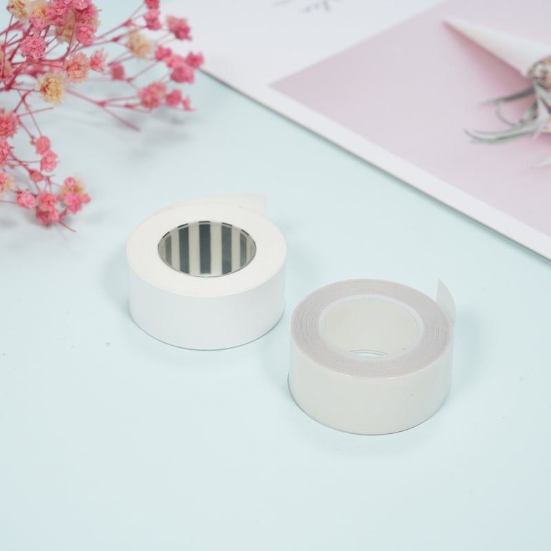 Label Tape 1 Roll Thermal Label Skicker Compatible with  King Jim TEPRA LR5C Labeler Cute Thermal Paper Print Tape 15mm*4m -  Blue Starry Sky Pattern - Image 3