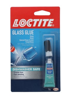Loctite Water and Heat Resistant Instant Glass Glue Clear 2 g 233841  - Image 1