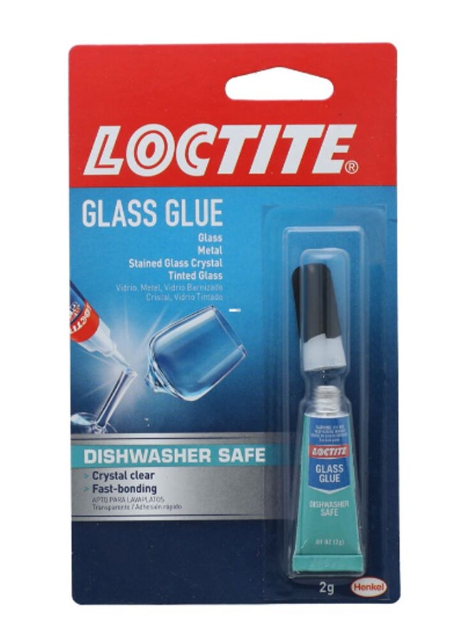 Loctite Water and Heat Resistant Instant Glass Glue Clear 2 g 233841  - Image 1