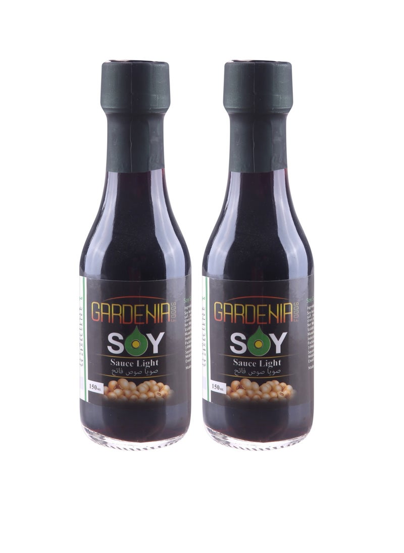 Gardenia - Light Soy Sauce - 150 ml - Pack of 2 - Image 1
