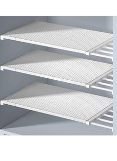 JOMILA Wardrobe Tension Rack and Rod Extendable Adjustable Storage Shelf Separator Cabinet Divider Wardrobe Shoe Wardrobe Organizer DIY Bedroom 24cm Wide Adjustable Length 75-120cm  - Image 2