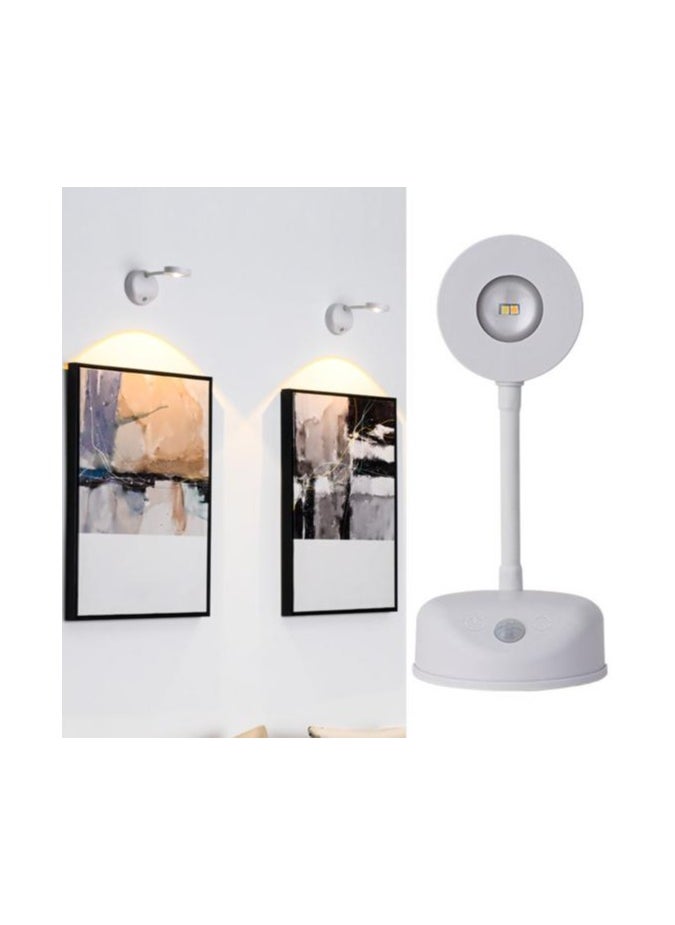 KADRAMA Motion Sensor Light LED Wall Lamp Automatic ON/Off USB Charging 3 Color Temperature Adjustable LED Picture Wall Light Stair Lamp for Home/Hotel Artwork Decor  - Image 4