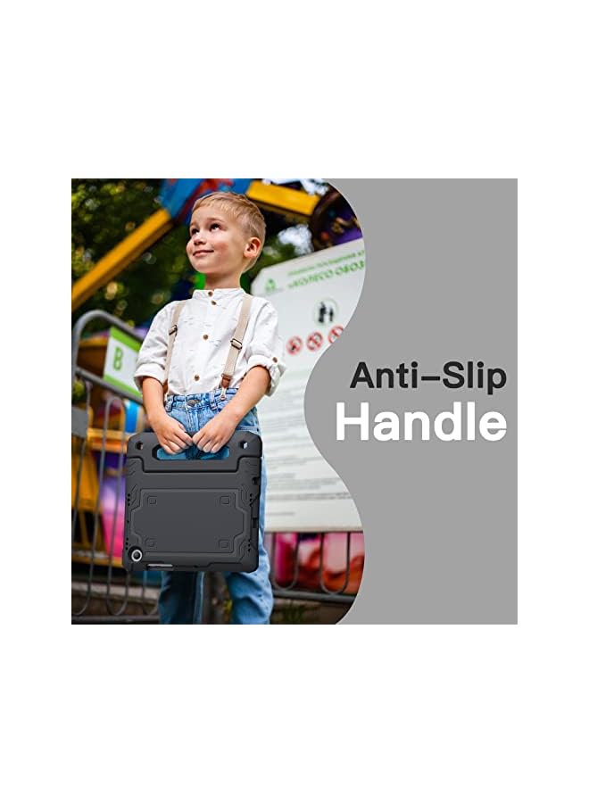 Jetech Kids Case For Samsung Galaxy Tab A8 10.5-Inch 2022 (Sm-X200/X205/X207) With Built-In Screen Protector, Shockproof Full-Body Handle Stand Tablet Protective Cover (Black) - Image 3