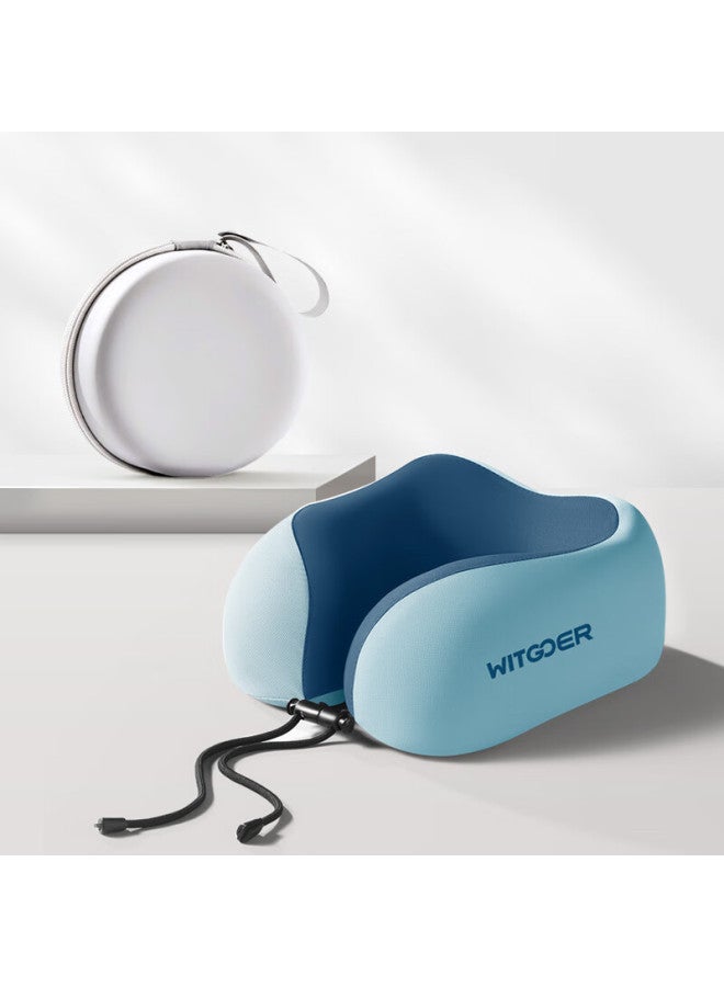 Witgoer U-shaped Neck Pillow, U-shaped Car And Airplane Headrest, High-speed Rail Travel Pillow, Portable And Collapsible, Nap Aid - Image 5