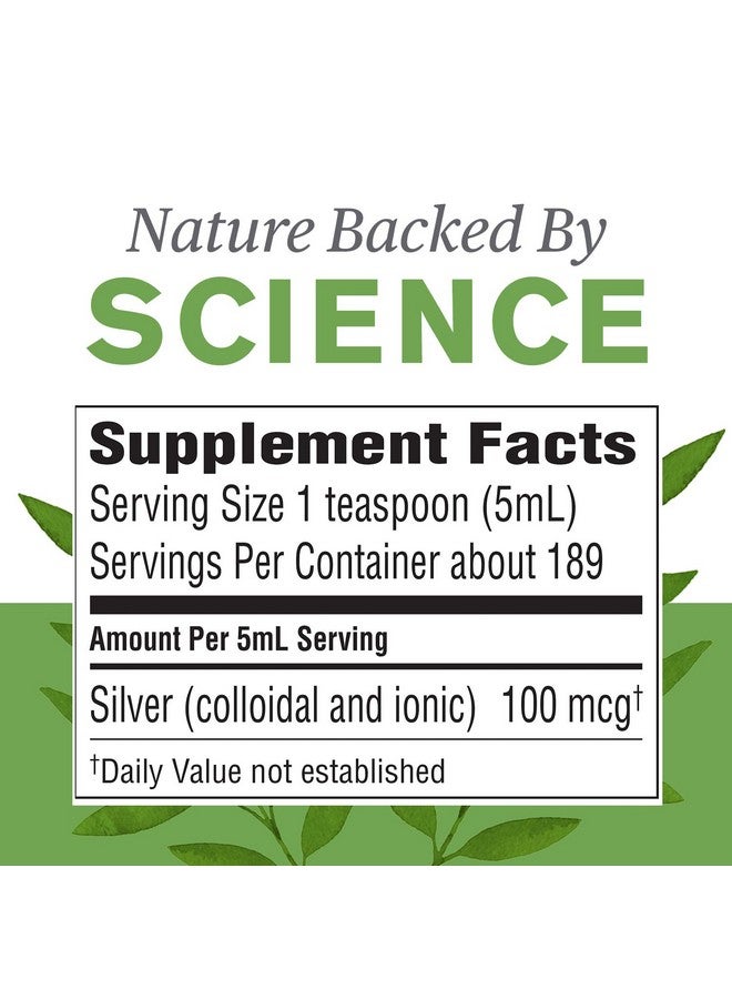 Nature's Sunshine Silver Shield Liquid, 32 Fl Oz | Colloidal Silver Liquid with Aqua Sol Technology Provides Immune Support and Protection - Image 2