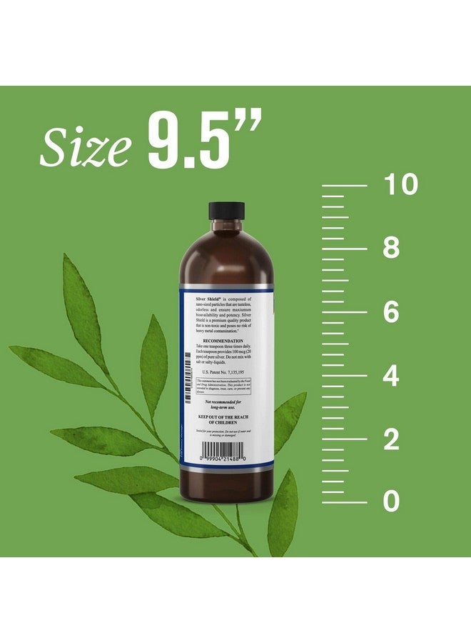 Nature's Sunshine Silver Shield Liquid, 32 Fl Oz | Colloidal Silver Liquid with Aqua Sol Technology Provides Immune Support and Protection - Image 3