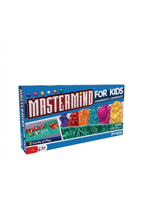 Pressman Mastermind for Kids - Codebreaking Game With Three Levels of Play Multicolor, 5" - Image 5