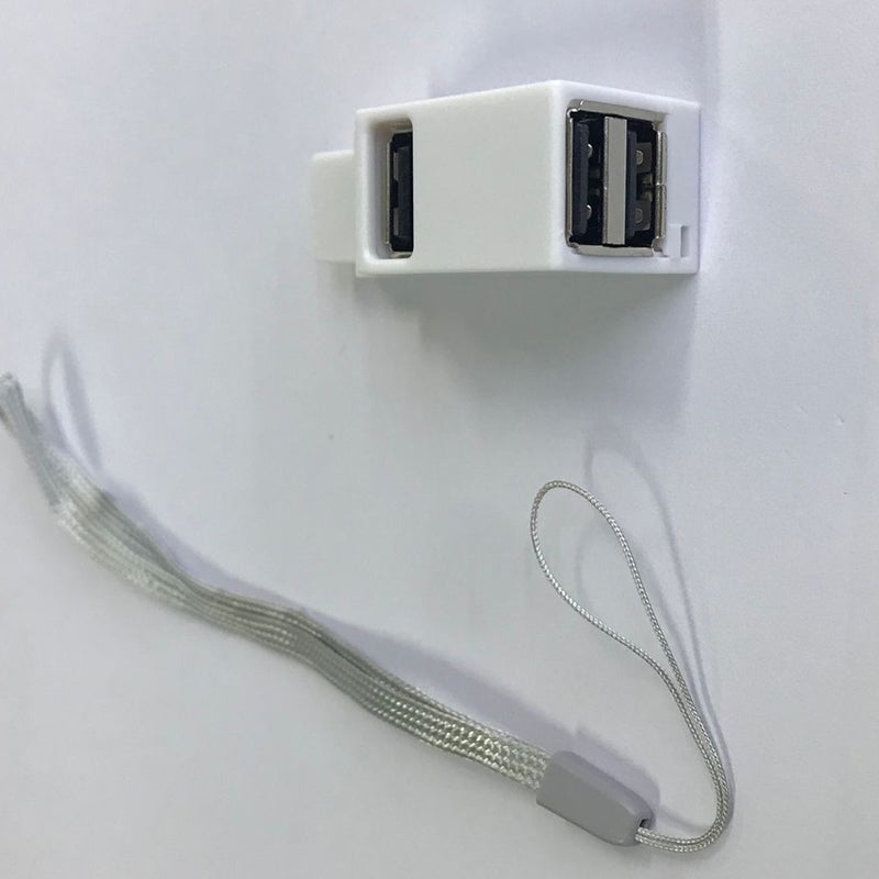 📱 موزع USB صغير محمول بمنفذ USB 2 0 أبيض - Image 2