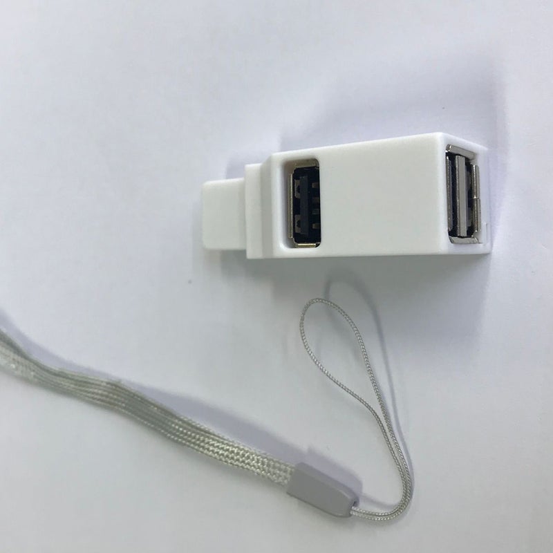 📱 موزع USB صغير محمول بمنفذ USB 2 0 أبيض - Image 4