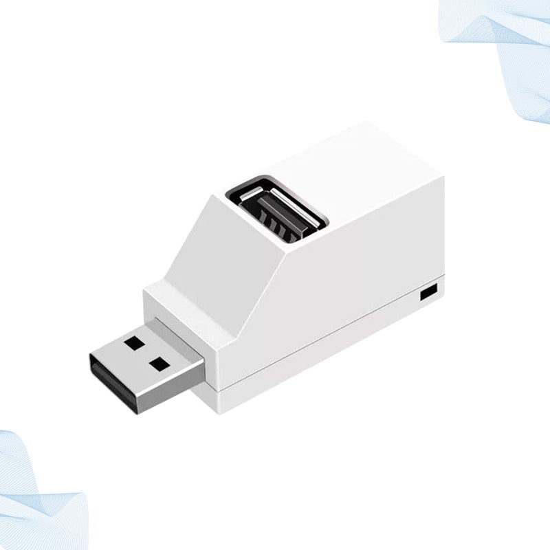 📱 موزع USB صغير محمول بمنفذ USB 2 0 أبيض - Image 5