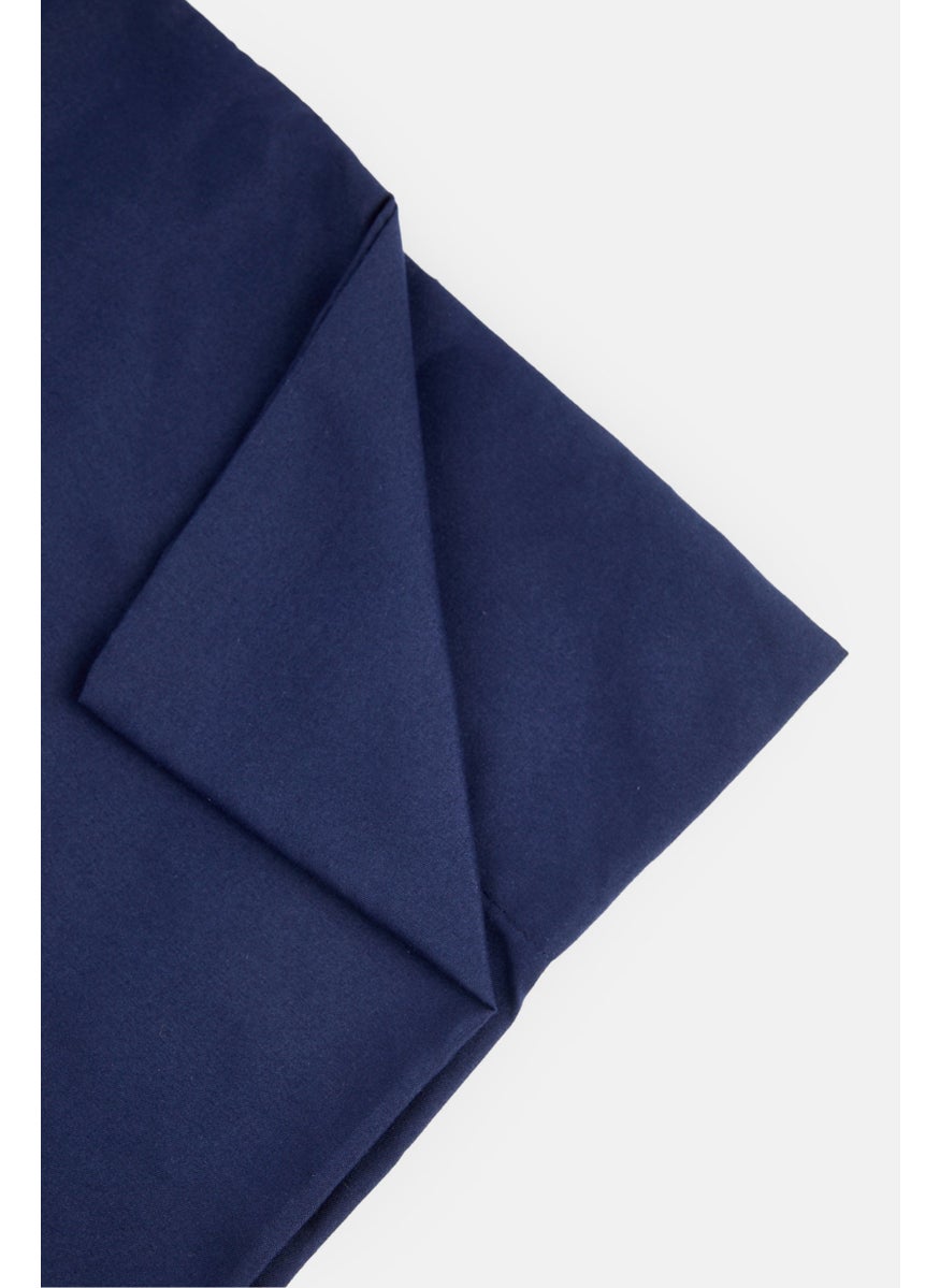 U.S. Polo Assn. 6 Pieces Queen Plain Flat Sheet With Pillow Case Set, Navy  - Image 3
