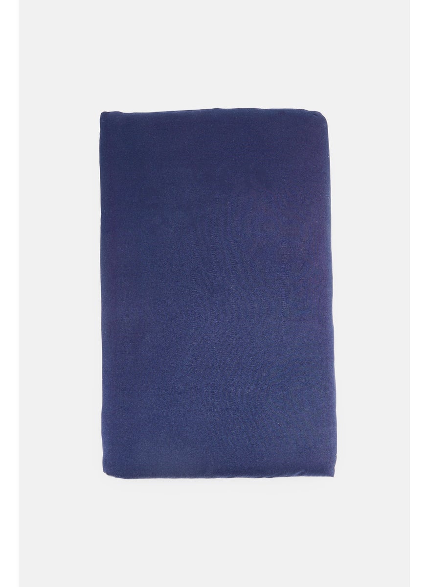 U.S. Polo Assn. 6 Pieces Queen Plain Flat Sheet With Pillow Case Set, Navy  - Image 2