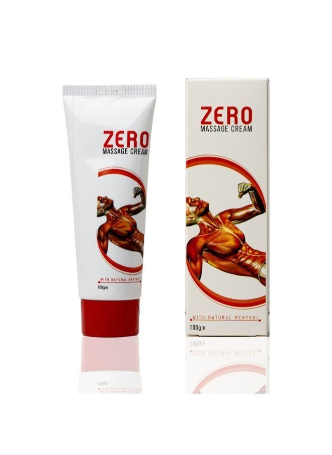 Zero - ZERO massage cream 100gm - Image 1