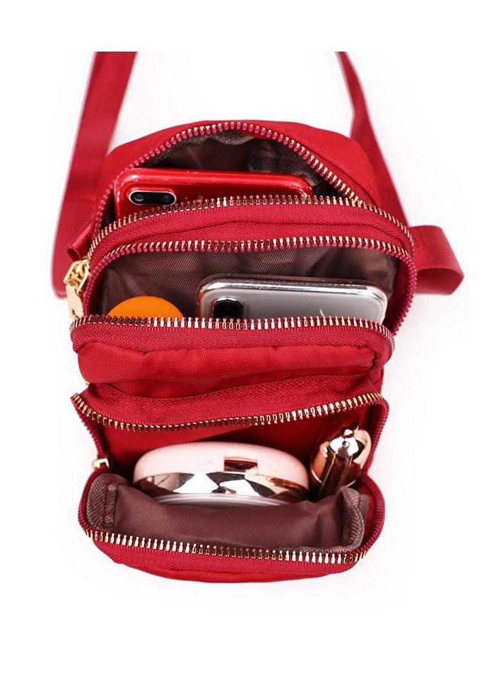 Handbags For Women Shoulder Bags, Mini Multifunctional Shoulder Bag, Mobile Phone Nylon Zipper Oxford Cloth Bracelet, Bracelet.  - Image 3