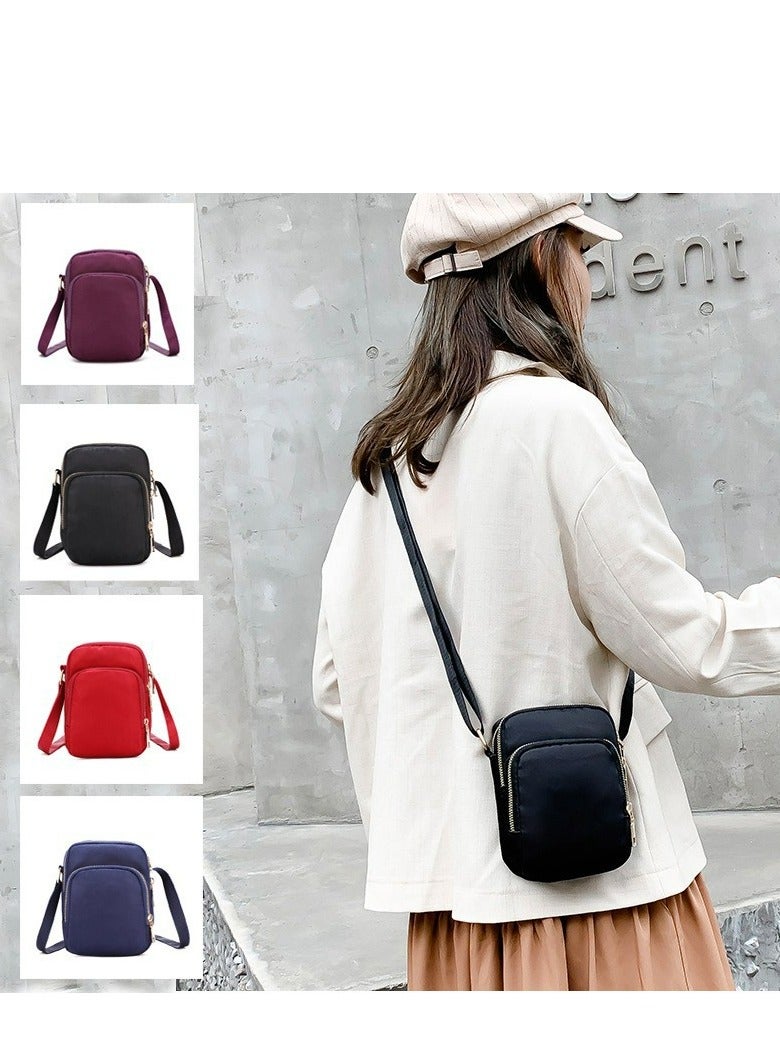 Handbags For Women Shoulder Bags, Mini Multifunctional Shoulder Bag, Mobile Phone Nylon Zipper Oxford Cloth Bracelet, Bracelet.  - Image 4
