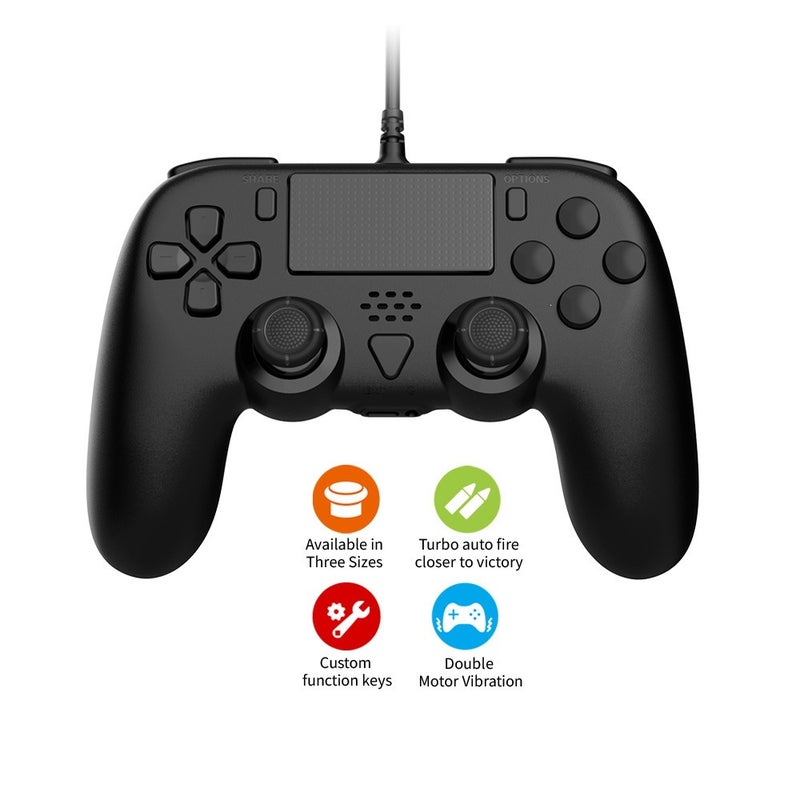 DOBE Wired Controller for PS5 with LED Lights and Motion Sensing - Image 3