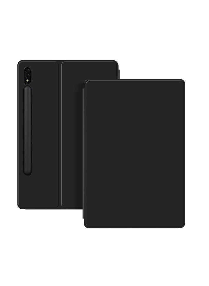 General Compatible with Samsung Galaxy Tab S9/S9 Plus/S9 Ultra Case Thin Smart Magnetic Cover With Pen Slot Leather Shell Sleep Wake-Up  - Image 2