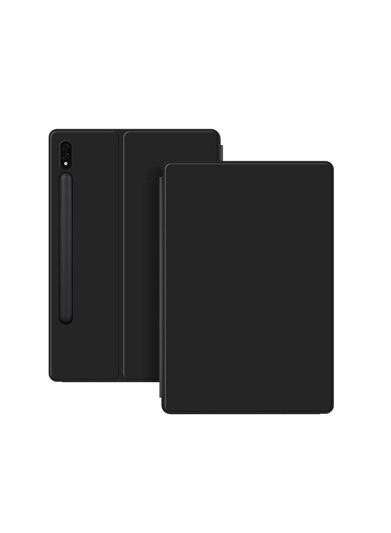 General Compatible with Samsung Galaxy Tab S9/S9 Plus/S9 Ultra Case Thin Smart Magnetic Cover With Pen Slot Leather Shell Sleep Wake-Up  - Image 3