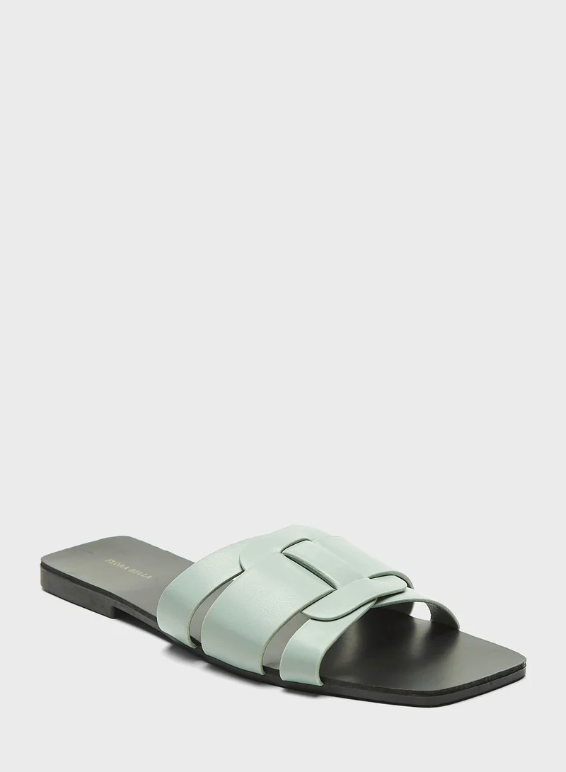 shoexpress Single Strap Flat Sandals