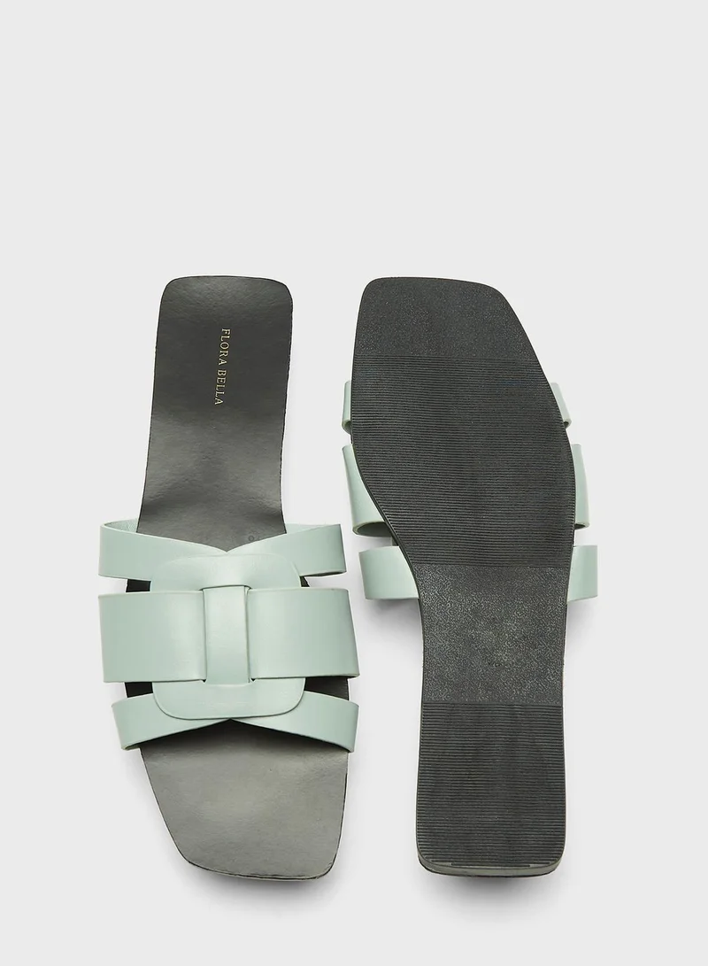 shoexpress Single Strap Flat Sandals