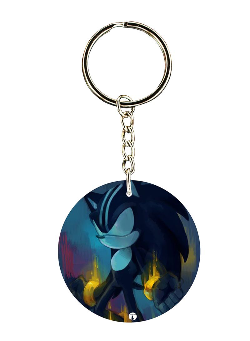 RKN Sonic Printed Keychain