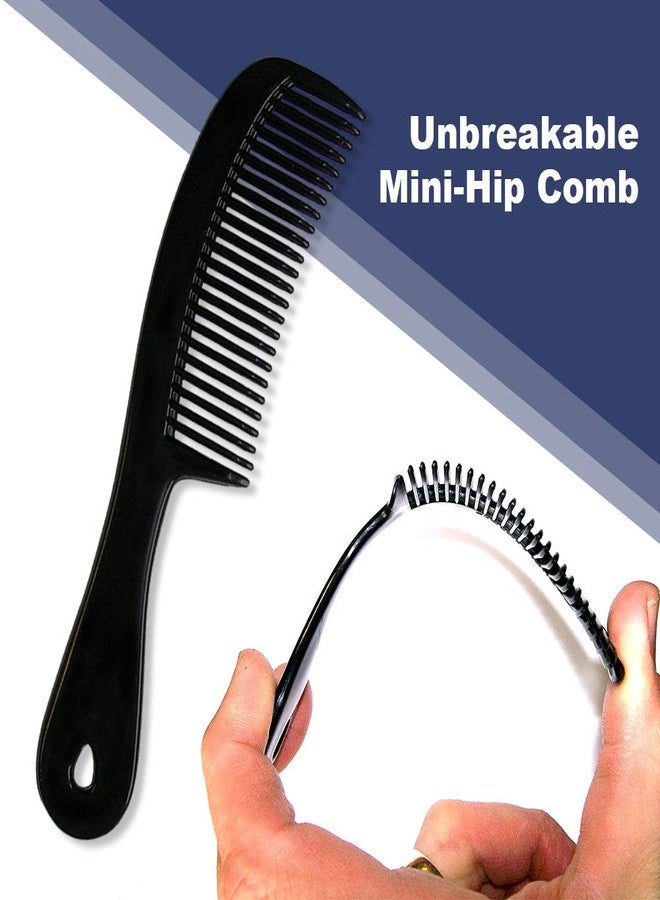 Granatan Combs for Men Pack of 6, Pocket Combs for Men, Hair Comb Set, Beard Mustache Comb - Image 4