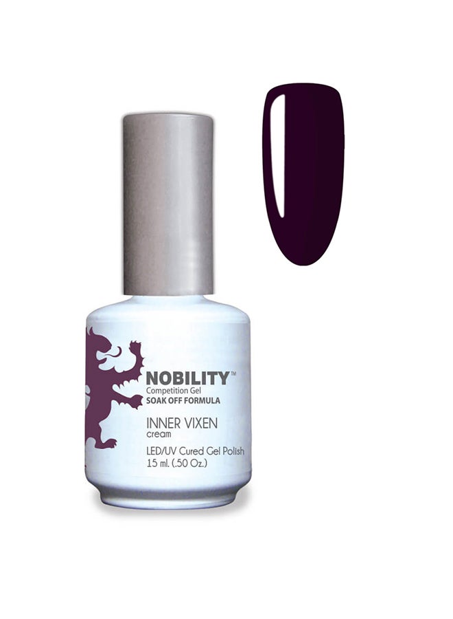 Lechat Gel Nail Polish 15 ml, Long Lasting, Chip Resistant, Requires Drying Under UV Led Lamp Inner Vixen Nbgp138