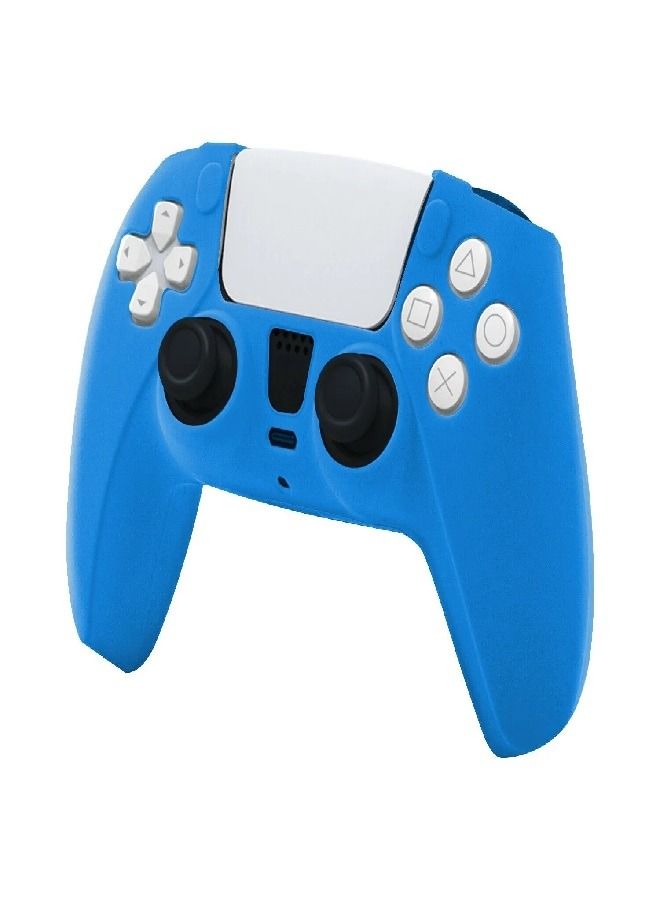DOBE Silicon Case For PS5 Controller with Grips BLUE - Image 1