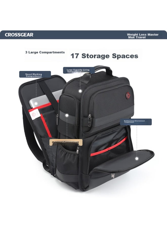 CROSS+GEAR Crossgear Cross Medal Weight Reduction Master Business Backpack For Men, Suitable For 16-inch Laptop, Business Travel Bag - Image 5