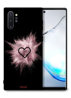 Tolwak جراب حماية سامسونج جالاكسي نوت 10 بلس 4G مزين بالقلوب اللامعة  - Image 1