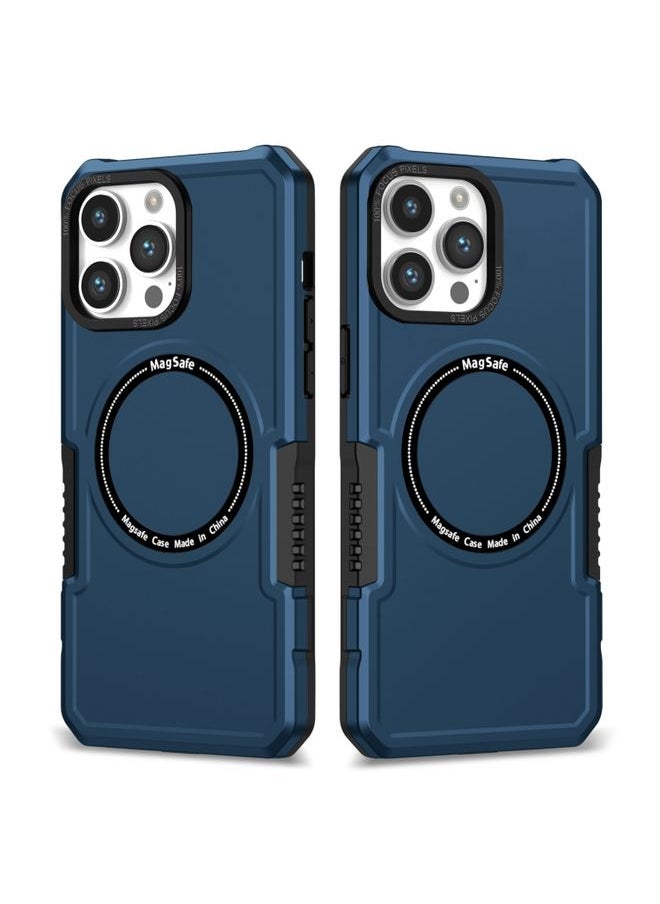 Generic Case Cover For iPhone 13 Pro MagSafe Shockproof Armor Phone Case Dark Blue 