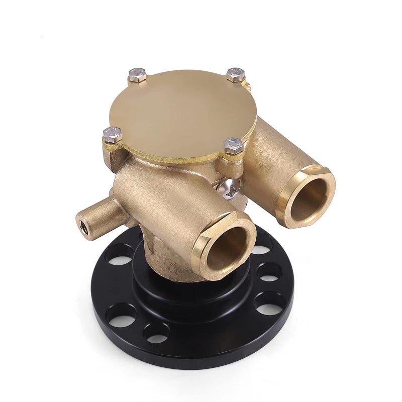 Crankshaft Mounted Water Pump 857451 856513 841640 F6B9 For 19791993 Volvo Penta OMC V8 Johnson 102493001 10248051 102494601 Marine Sherwood P105 Jabsco 504101201 Indmar 685001 10242321 3860703