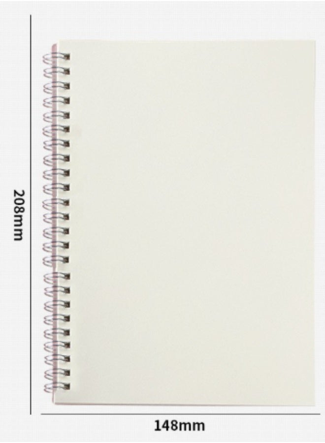 ملاحظة لفائف PP أحادية القطعة، نمط فارغ، A5/80 ورقة - Image 1