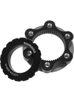 SHIMANO Centerlock To 6 Bolt Rotor Adapter Black One Size  - Image 2