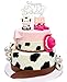 Tarocynn 20Pcs Cowgirl Cake Decorations with Cowgirl Hat Boots Cow Cake Topper Western Birthday Party Baby Shower Theme Party DecorPink - Image 2
