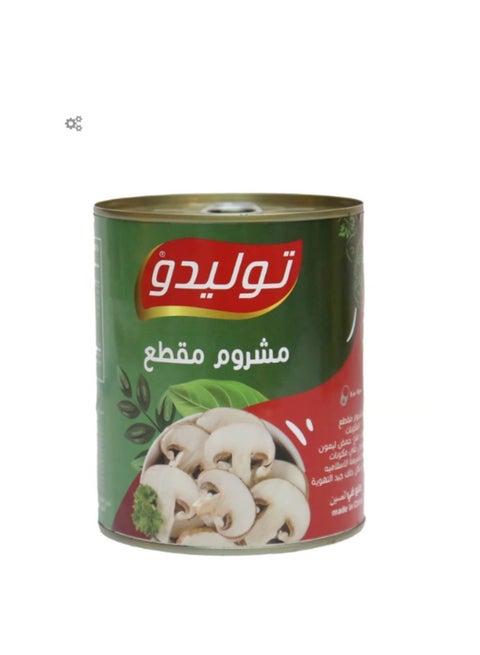 Toledo Sliced Mushrooms - 800g - Premium Quality Canned Mushrooms for Cooking & Pizza