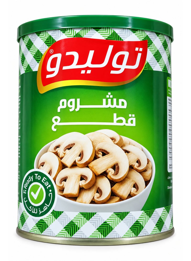 Tolido Toledo Sliced Mushrooms - 800g - Premium Quality Canned Mushrooms for Cooking & Pizza - Image 1