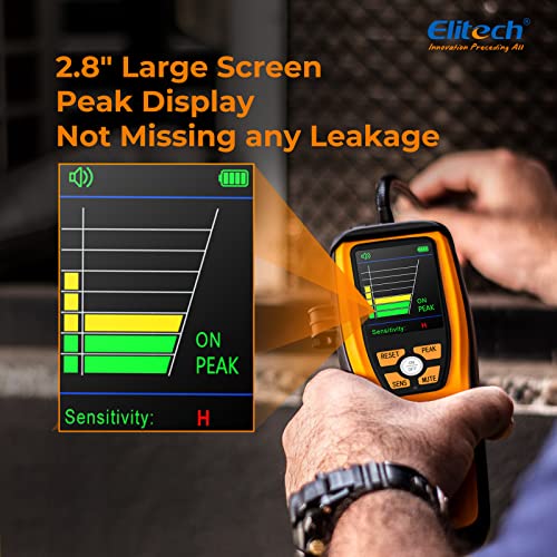 Elitech HVAC Refrigerant Leak Detector 10 Yrs Infrared Sensor Life, Halogen Freon Sniffer, Air Conditioning Detection, Automotive Gas Finder, ILD-200 - Image 4
