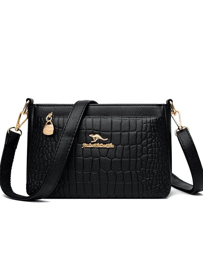 KANGAROO New Fashionable And Versatile Face Crossbody Bag 