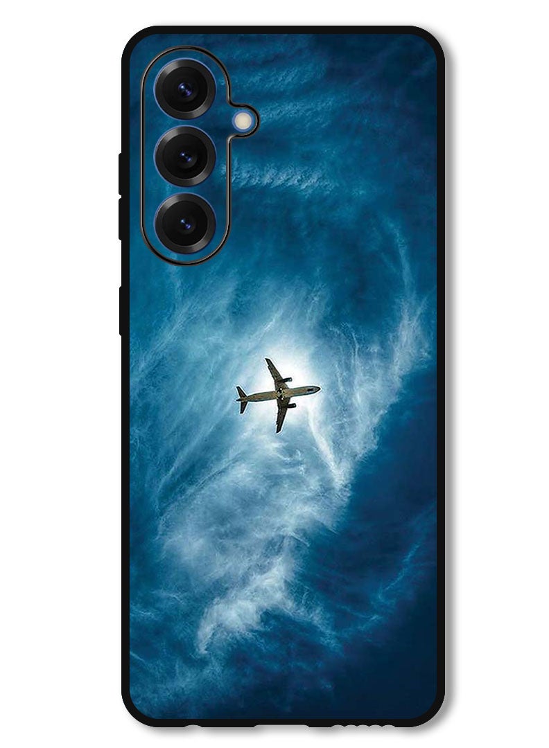 Theodor Protective Case Anti Scratch Shock Proof Bumper Cover For Samsung Galaxy S25 Plus Plane In The Sky - Image 1