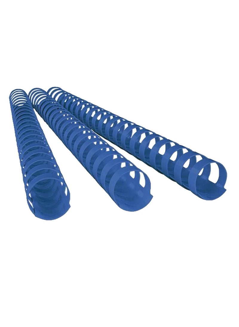 PARTNER 50-Piece Binding Combs 32mm Blue  - Image 2