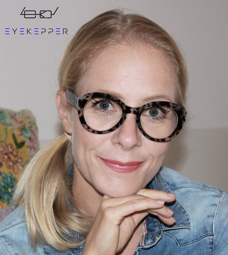 Eyekepper 4 Packing Round Reading Glasses Women Large Frame Stylish Readers +1.75 - Image 2