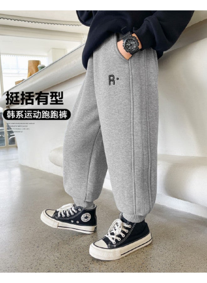 Zuoxi Boys' Pants Spring/autumn Sportswear Children's Stylish Sweatpants Kids' Casual Trousers Outerwear Long Pants Children's Clothing - Image 1
