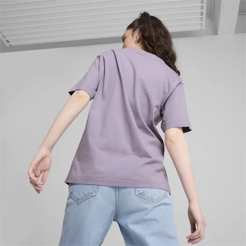 PUMA Her Graphic Women's Purple T-Shirt 68161930